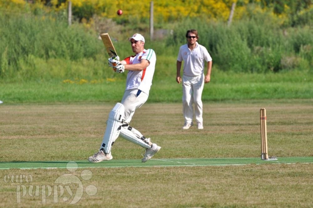 Eddie represents Hungary in the national cricket team!